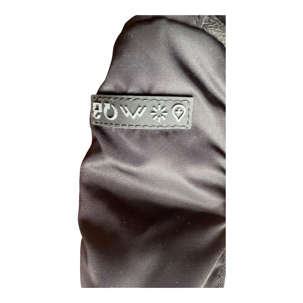 Doughnut Pyramid Tiny Backpack Black Nylon Ripstop Travel Bag NWT - Picture 4 of 12